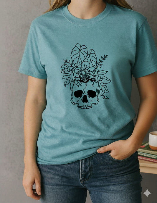 Skull/Plants T-Shirt